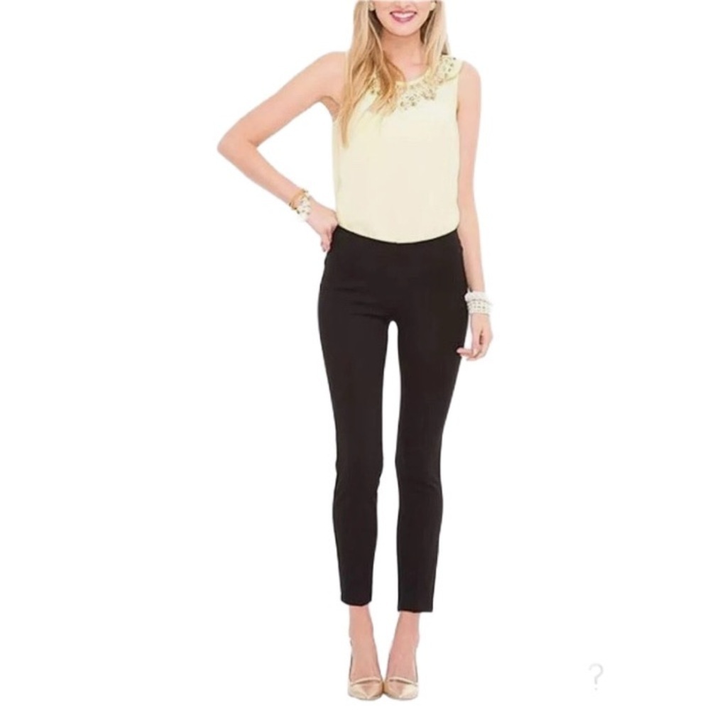 Lilly Pulitzer Tuxedo Striped Black Leggings Pants Women’s Size Small